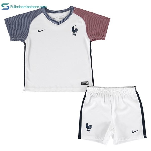 Camiseta Francia Niños 2ª 2016